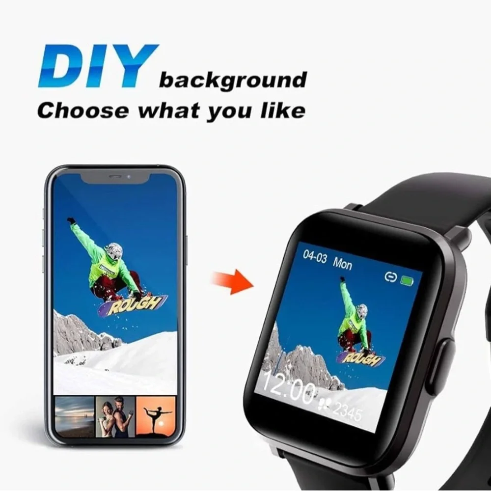 UXD Health & Fitness Watch for Samsung Android Phones.